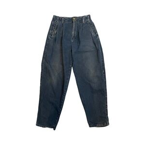 Vintage Ikeda Mom Jeans High Waisted Pleated Front